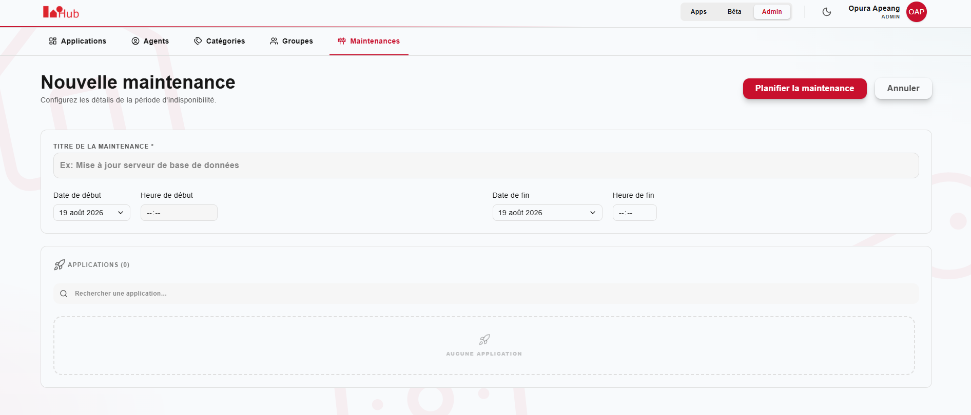 Hub screenshot 3