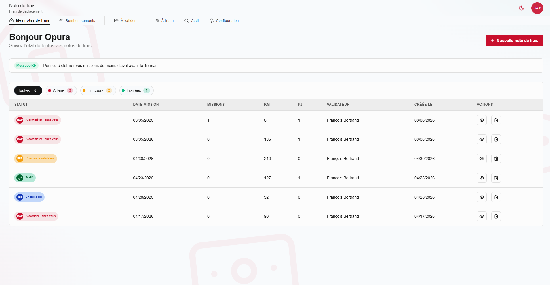 Notes screenshot 1